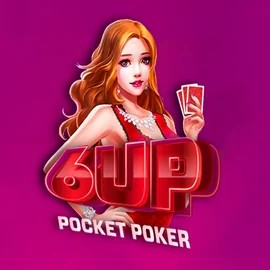 Official Poker logo: 6 Up Pocket Poker by FlipLuck at Zet Casino