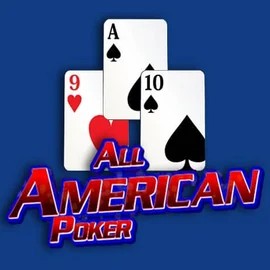 All American Poker by RTG (Reel Time Gaming), showcased at zetkazino.com – game logo