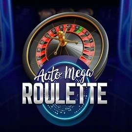 Auto Mega Roulette online game logo by Pragmatic Play on zetkazino.com