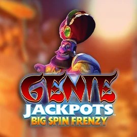 Genie Jackpots: Big Spin Frenzy online game logo by Blueprint Gaming on zetkazino.com