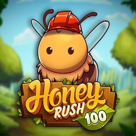 Honey Rush 100 slot logo by Play’n GO at Zet Casino