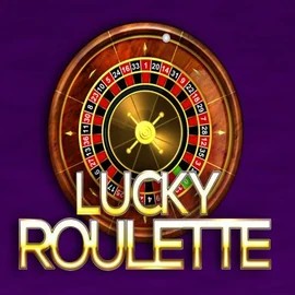 Lucky Roulette slot logo by Belatra Games at Zet Casino