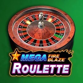 Mega Fire Blaze Roulette logo – Table Games by Playtech at Zet Casino