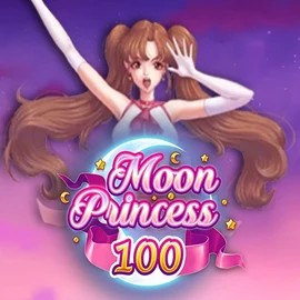 Slots logo of Moon Princess 100 from Play’n GO at Zet Casino