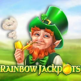 Official Jackpots logo: Rainbow Jackpots by Red Tiger Gaming at Zet Casino