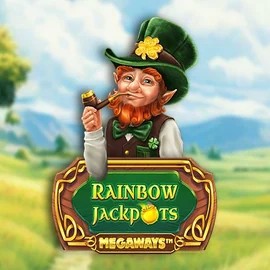 Rainbow Jackpots Megaways slot icon by Red Tiger Gaming, available at Zet Casino