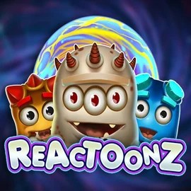 Reactoonz logo – Slots by Play’n GO at Zet Casino