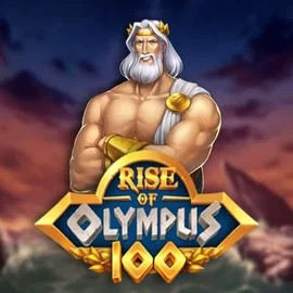 Rise of Olympus 100 slot logo by Play’n GO at Zet Casino