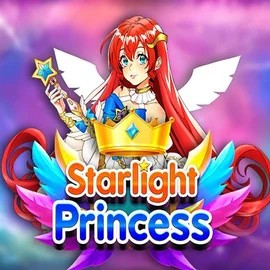 Starlight Princess slot logo by Pragmatic Play at Zet Casino