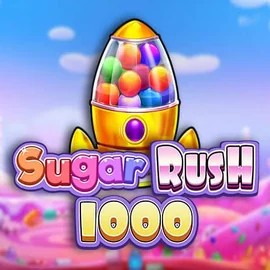 Sugar Rush 1000 by Pragmatic Play, showcased at zetkazino.com – game logo