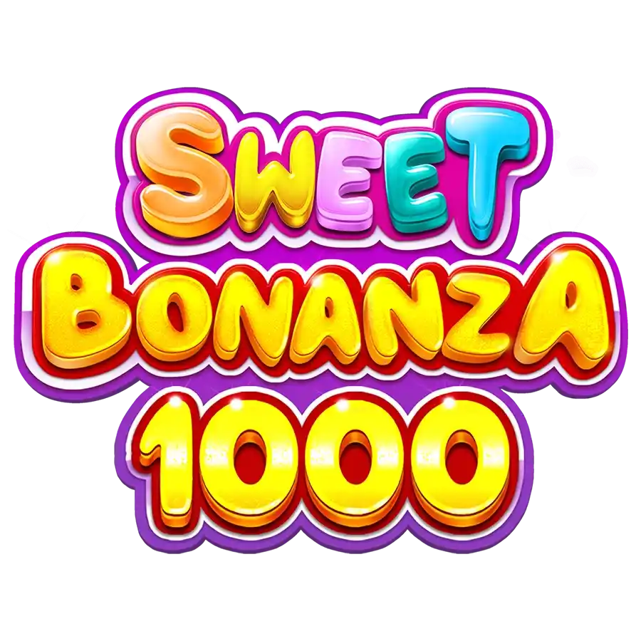 Official Slots logo: Sweet Bonanza 1000 by Pragmatic Play at Zet Casino