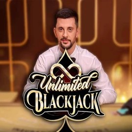 Unlimited Blackjack logo – Live Casino by Ezugi at Zet Casino