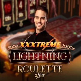 XXXtreme Lightning Roulette logo by Evolution at Zet Casino